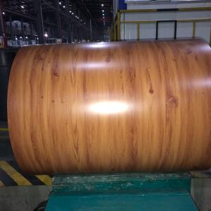 FACTORY PRICE 2D GOLDEN OAK COLOR COATED STEEL COIL