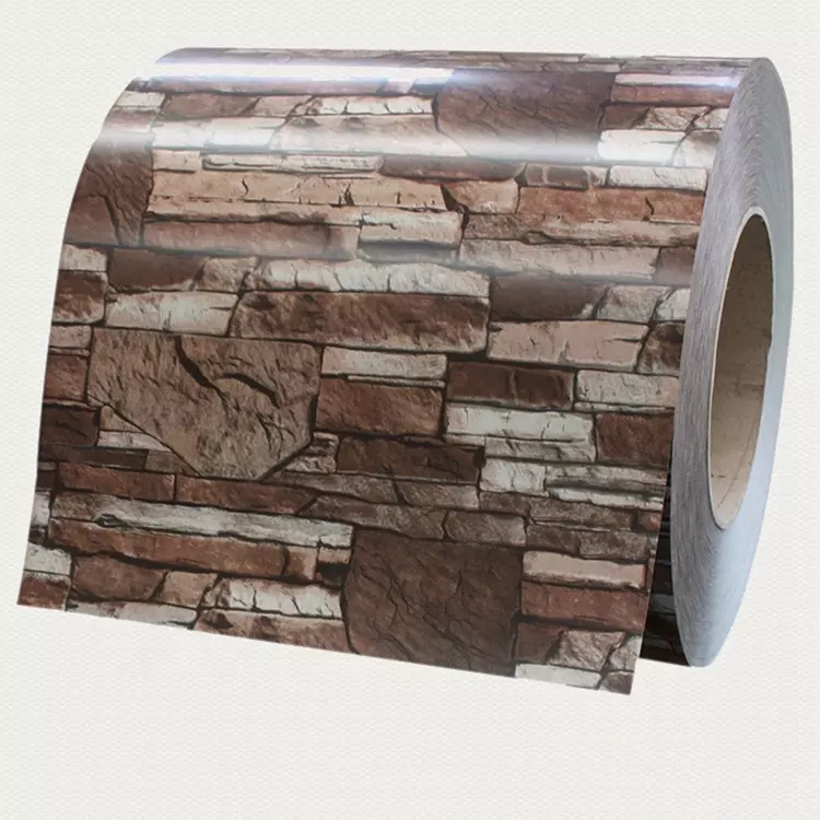 HOT SALE BRICK PATTERN STONE PATTERN 3D DESIGN STEEL COIL