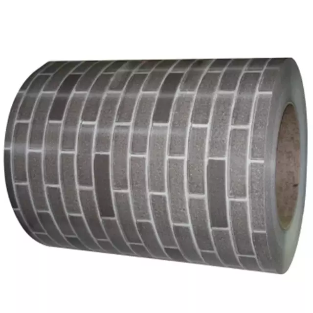 HOT SALE BRICK PATTERN STONE PATTERN 3D DESIGN STEEL COIL